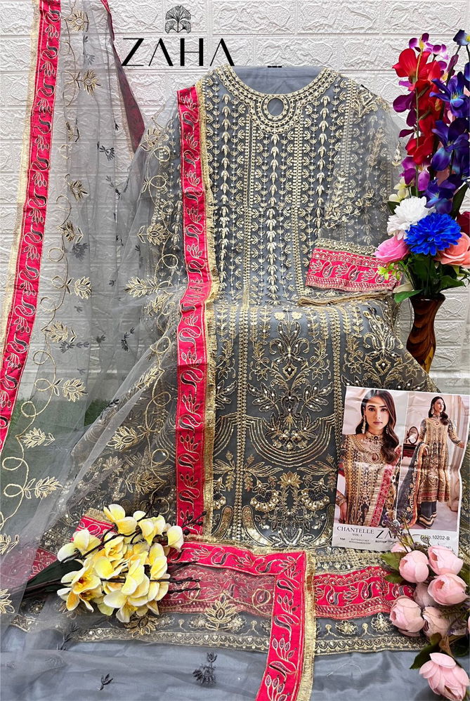 Chantelle Vol 3 By Zaha Heavy Pakistani Suits Catalog